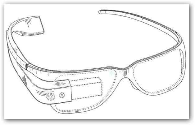 Google Design Glass Design je patentiran
