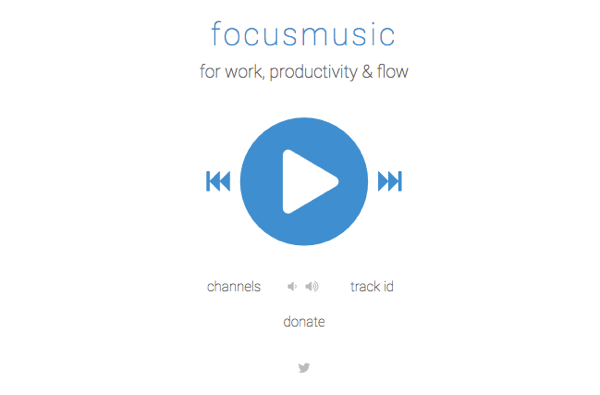 Pridobite glasbo za ostrenje na FocusMusic.fm.