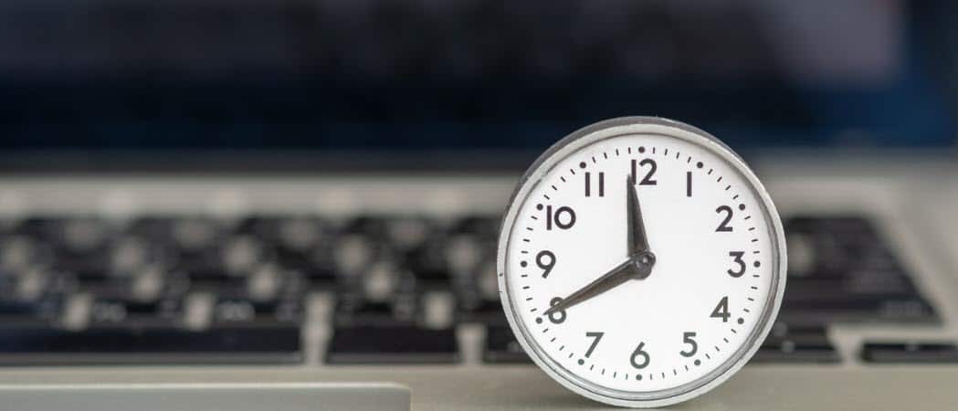 Dodajte dodatne ure za različne časovne cone v sistemu Windows 10