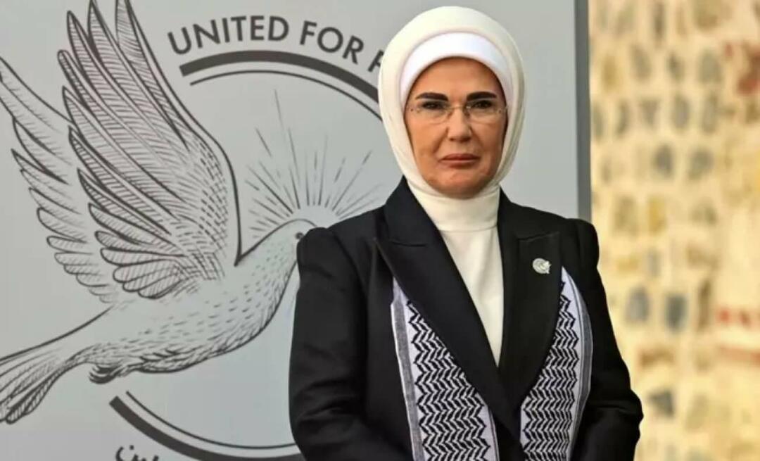 Emine Erdoğan je to delila! Skupni poziv z vrha One Heart for Palestine