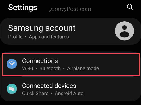 pozabite povezavo Wi-Fi v sistemu Android