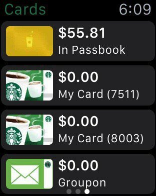 Starbucks kartica - Apple ura