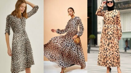 Kako kombinirati oblačila z leopardnim vzorcem? 2020 modeli leopardskih vzorcev